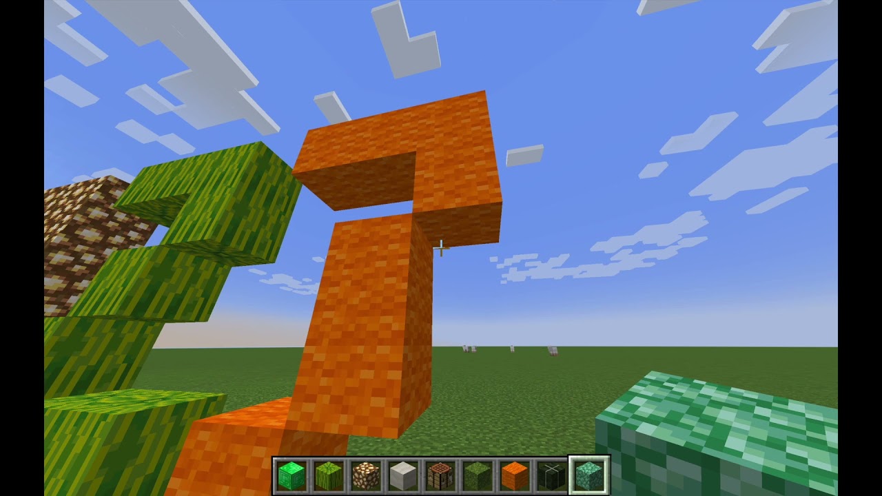 Build Pi in Minecraft (first 60 decimal digits)
