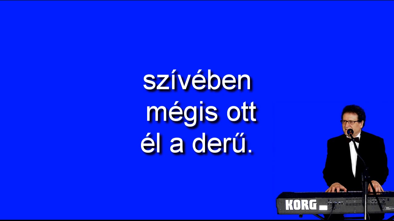 Magyar nóta karaoke- A vén cigány.