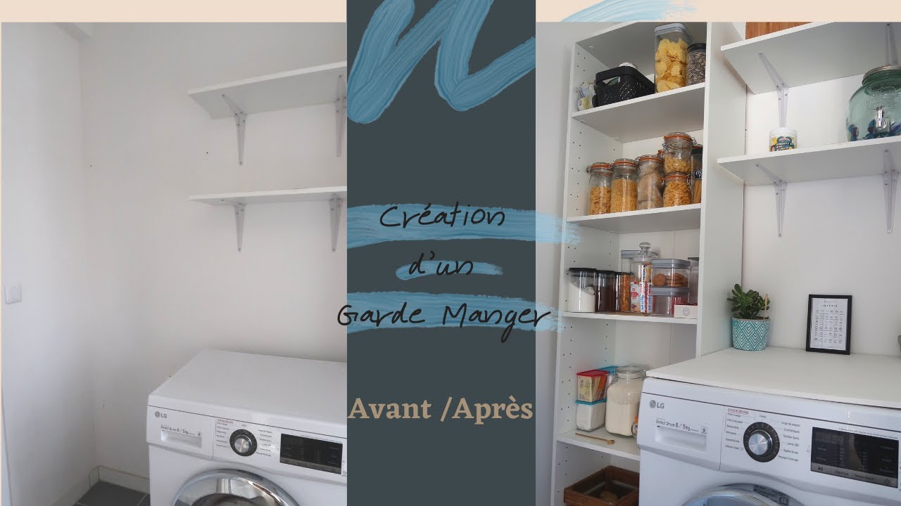 GARDE MANGER POUR 100€ / ORGANISATION CELLIER-BUANDERIE