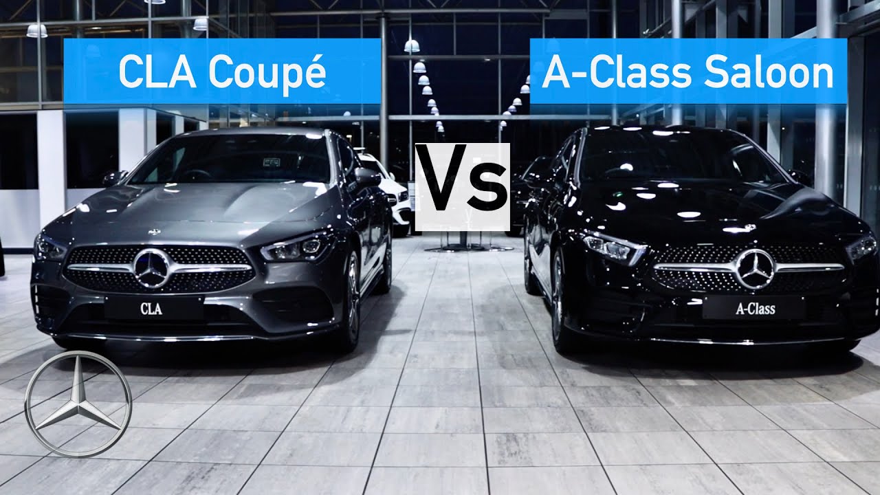 Mercedes CLA Coup&eacute; vs A Class Saloon | In depth Comparison