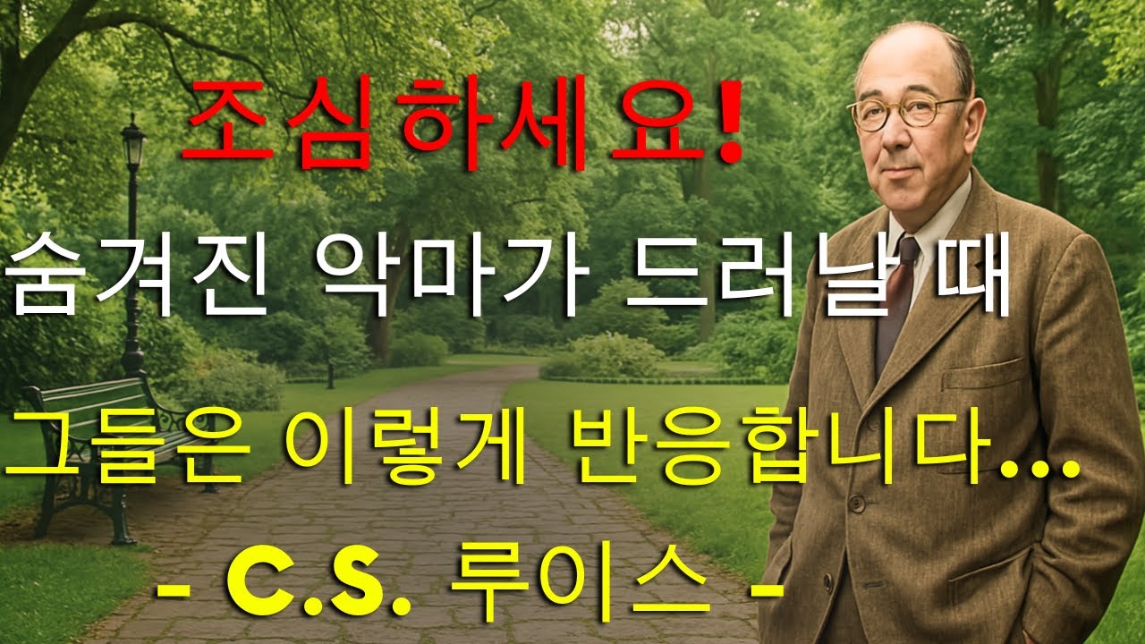 조심하세요! 이것이 바로 사람들 안에 숨겨진 악마들을 자극할 때 일어나는 일입니다... 하나님의 빛이 그들을 직면할 때, 그들은 이렇게 반응합니다! | C.S. 루이스