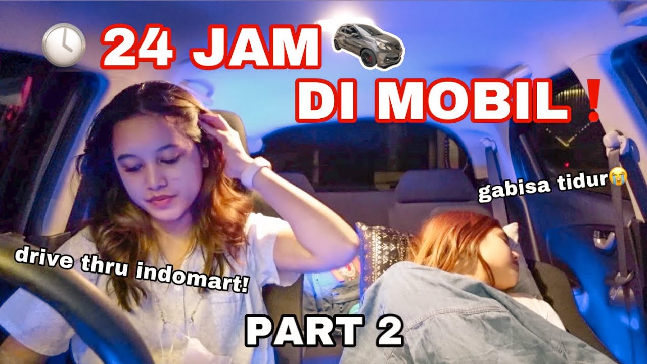 24 JAM DI MOBIL Ft. @ShelyChe !! PART 2 | Aurelliaurel