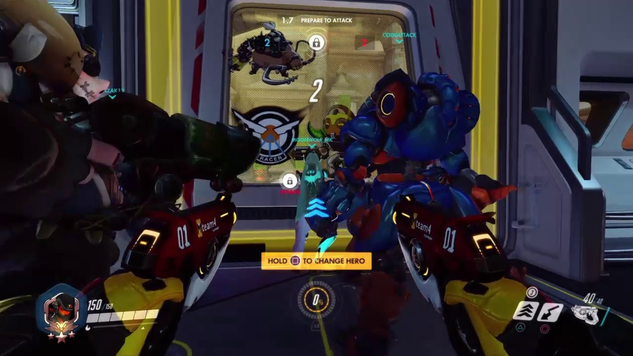 [OW] Beating a toxic player (snake17334)