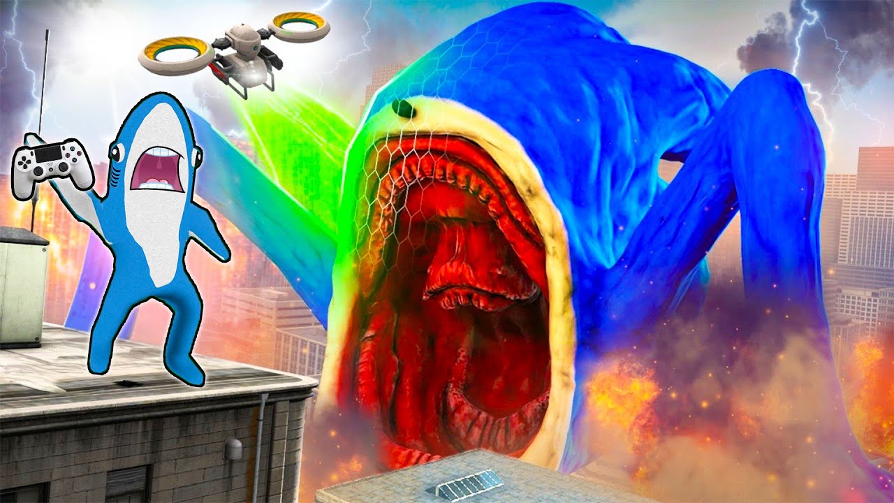 DRACULASS SI DRONELE CASTIGA BATALIA FINALA VS SEA EATER SHIN SONIC IN ORASUL DE SUB APA! *EPIC*
