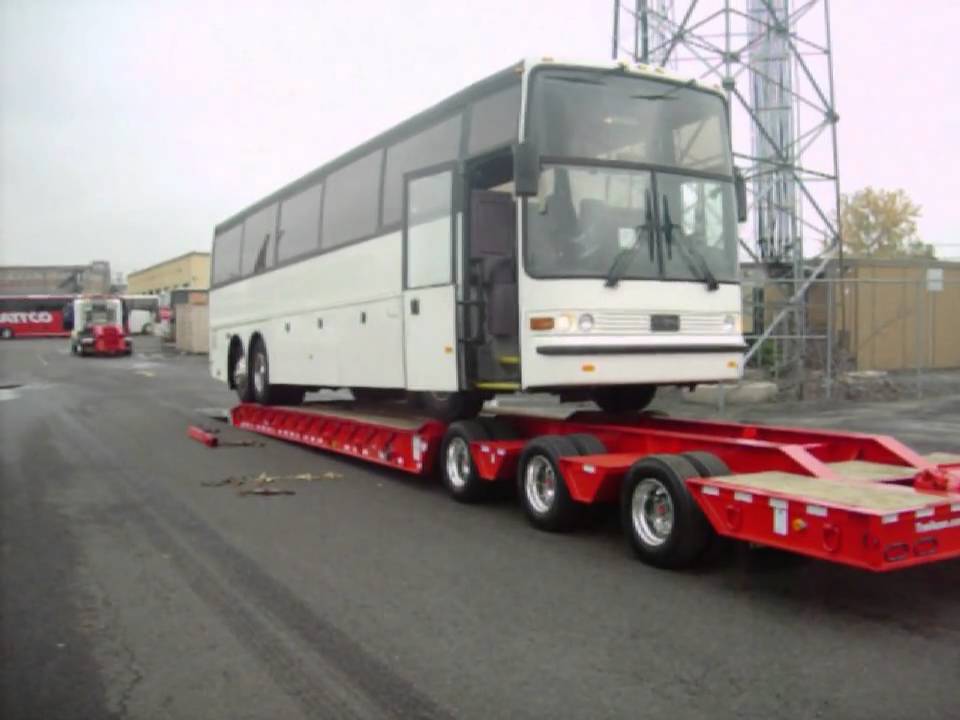 Trail-Eze TE 80DGBUS - loading and unloading