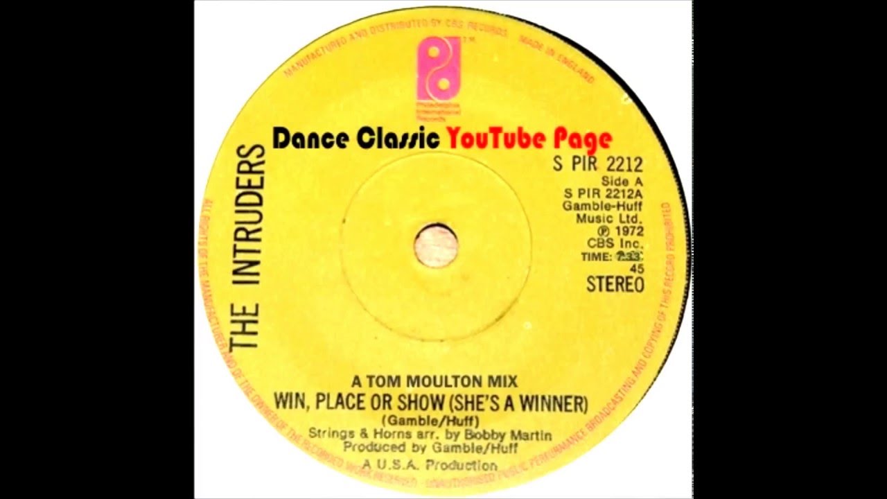 The Intruders - Win Place Or Show (She's A Winner) [A Tom Moulton Mix]
