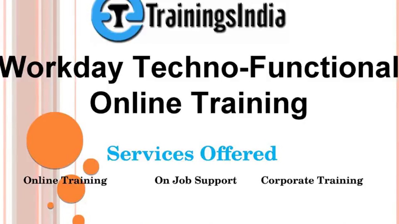 Workday Online Training Course Content | Workday HCM Online Classes