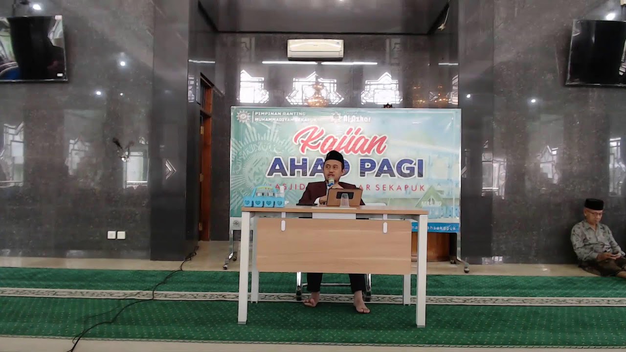 kajian ahad pagi masjid al azhar sekapuk