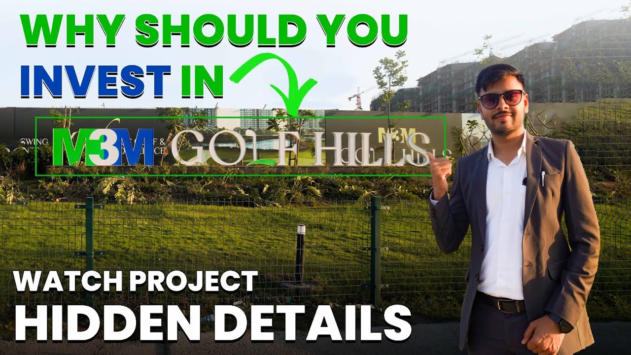 M3M Golf Hills Sector 79|Latest Update & Project Details|2.5 3.5&4.5 BHK Luxury Apartment in Gurgaon