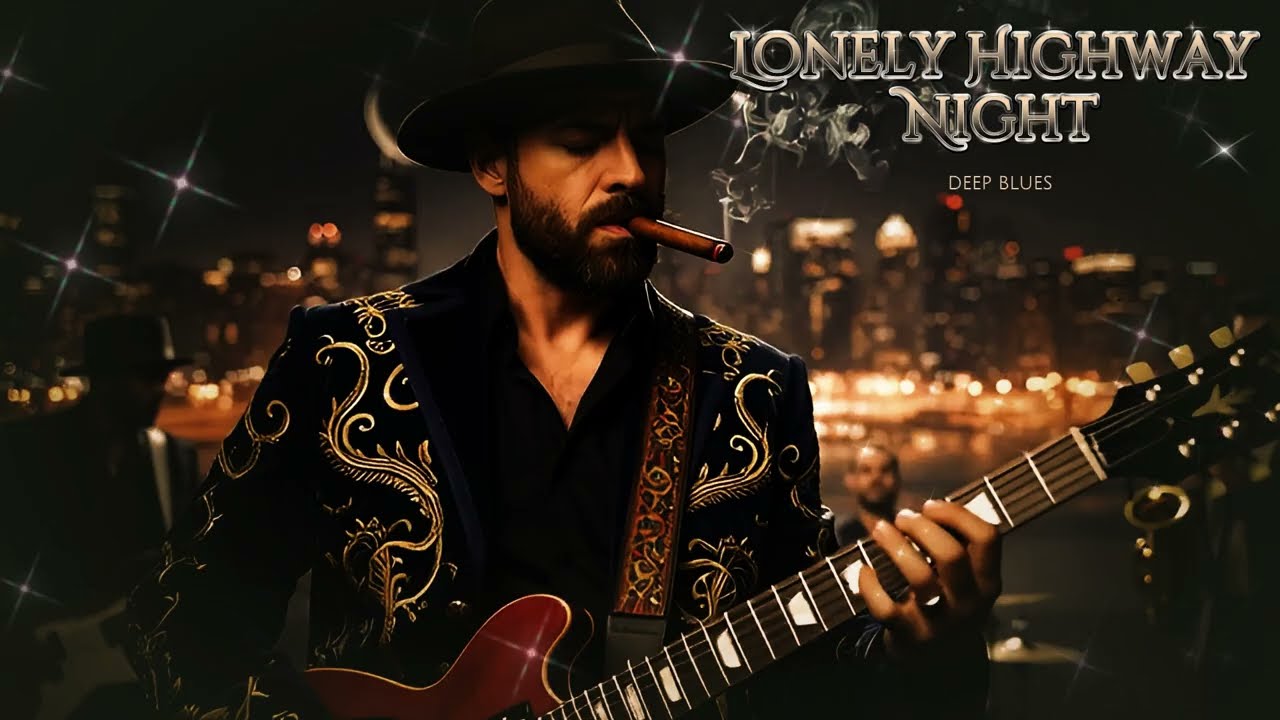 🛣️ LONELY HIGHWAY NIGHT | Heavy Gas Determination #DeepBlues #NightGrit