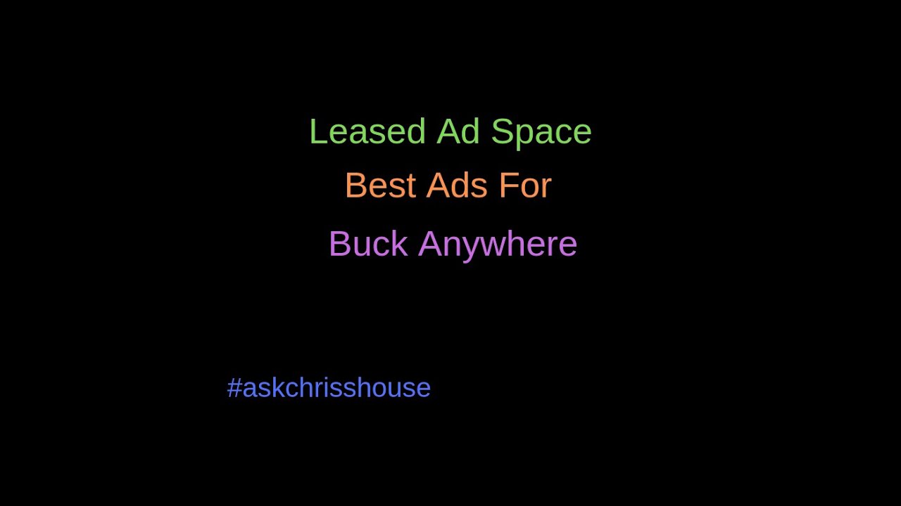 Leased Ad Space