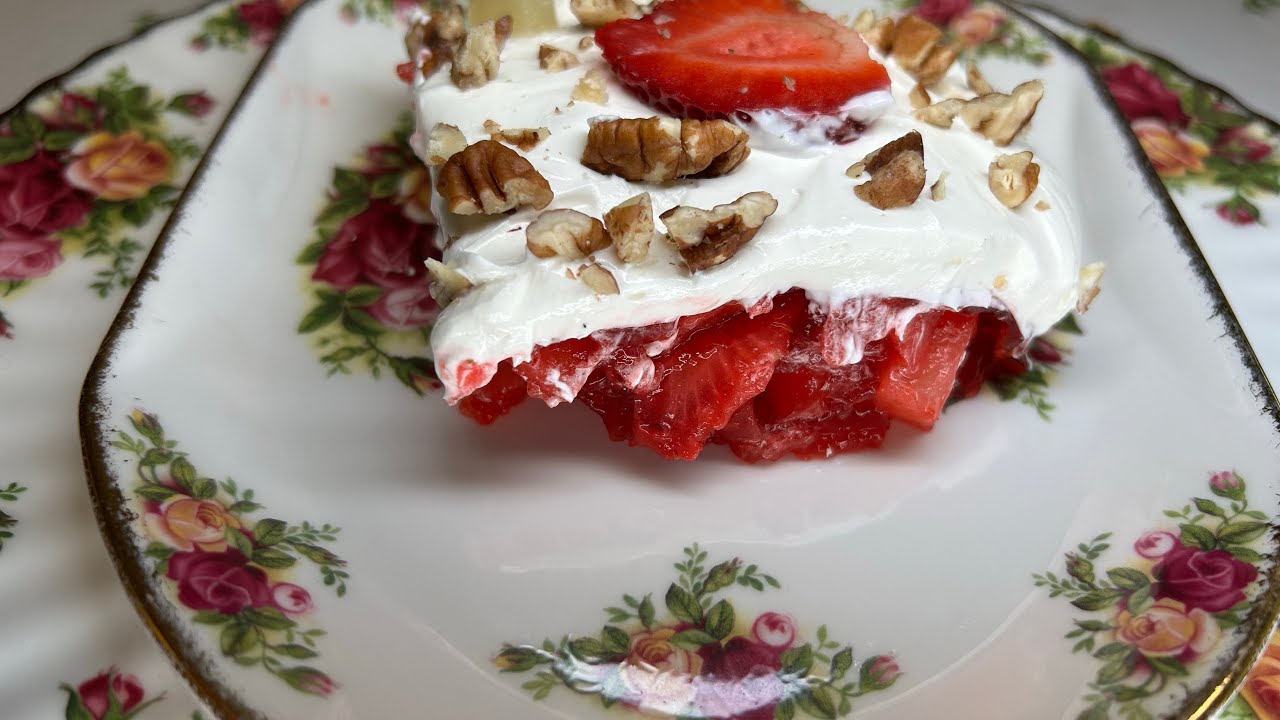 Sugar Free Strawberry Congealed Salad