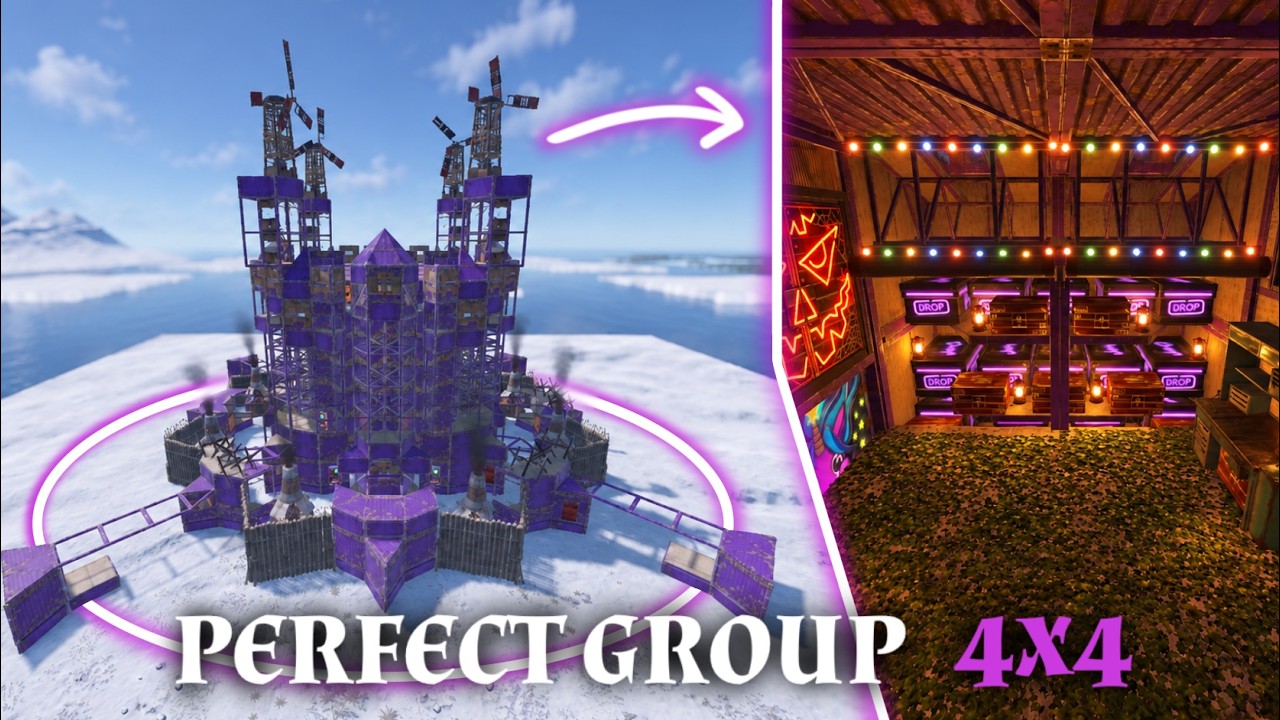 The Calamity - Best Group 4x4 / Perfect OpenCore / Bunkered Core / Meta ShootingFloor - rust 2026!