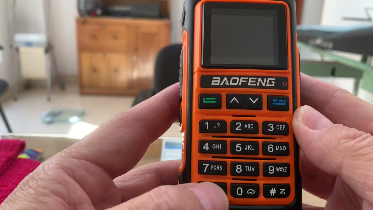 Baofeng UV 17 Doble función del teclado.