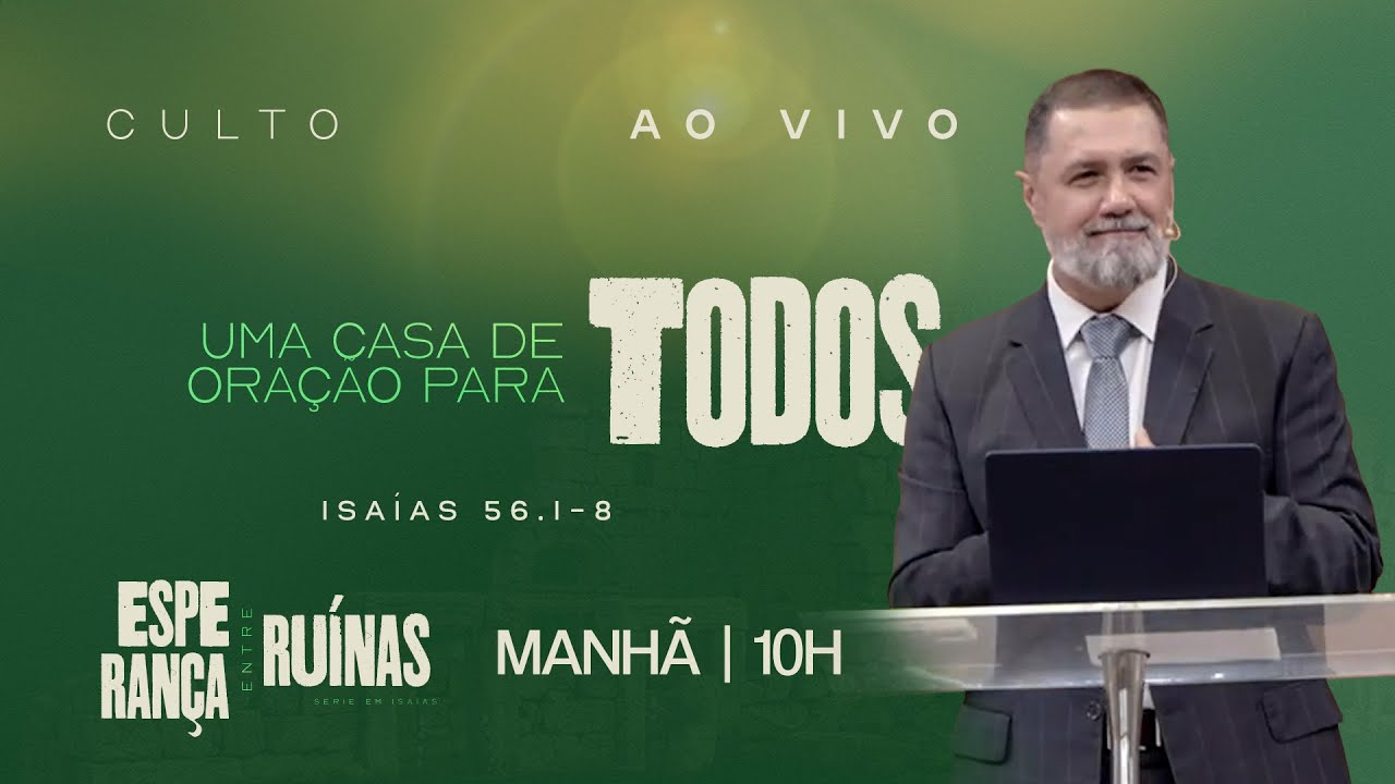 Uma Casa de Oração Para Todos |  Pr. Antônio Sávio  | 25.01.2026