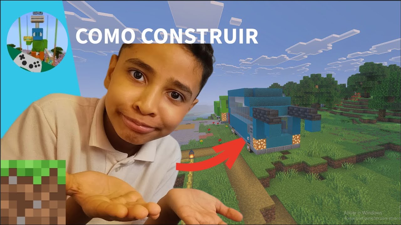 COMO CONSTRUIR UM ÔNIBUS NO MINECRAFT