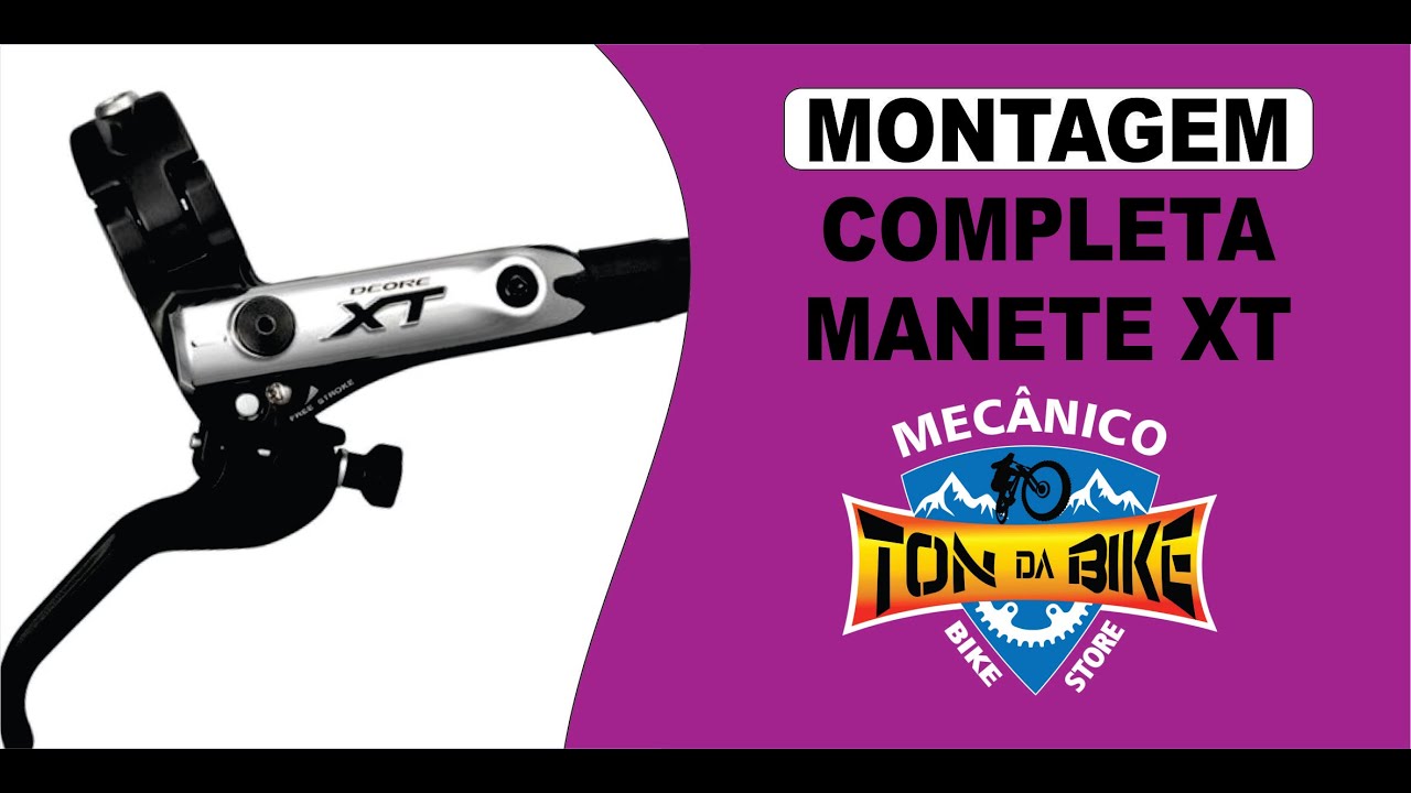 EM DETALHES - Montando manete XT - problema de retorno solucionado.