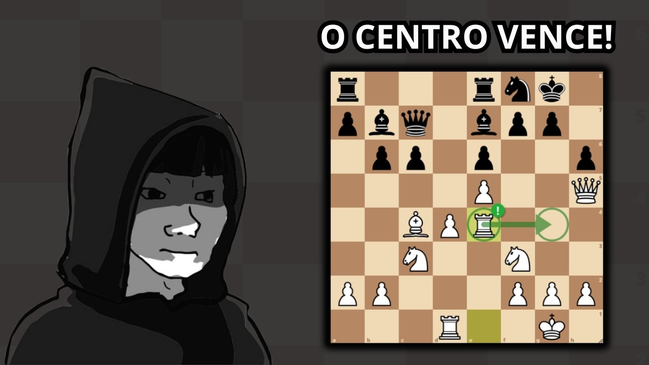 O Centro é TUDO no Xadrez
