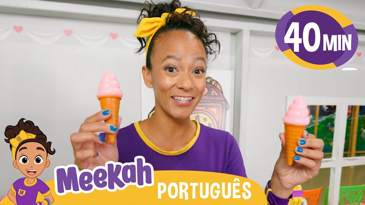 Dia de Brincadeiras Malucas da Meekah  🎉🤸‍♀️ | Olá Meekah!💜| Videos Educativos Para Crianças