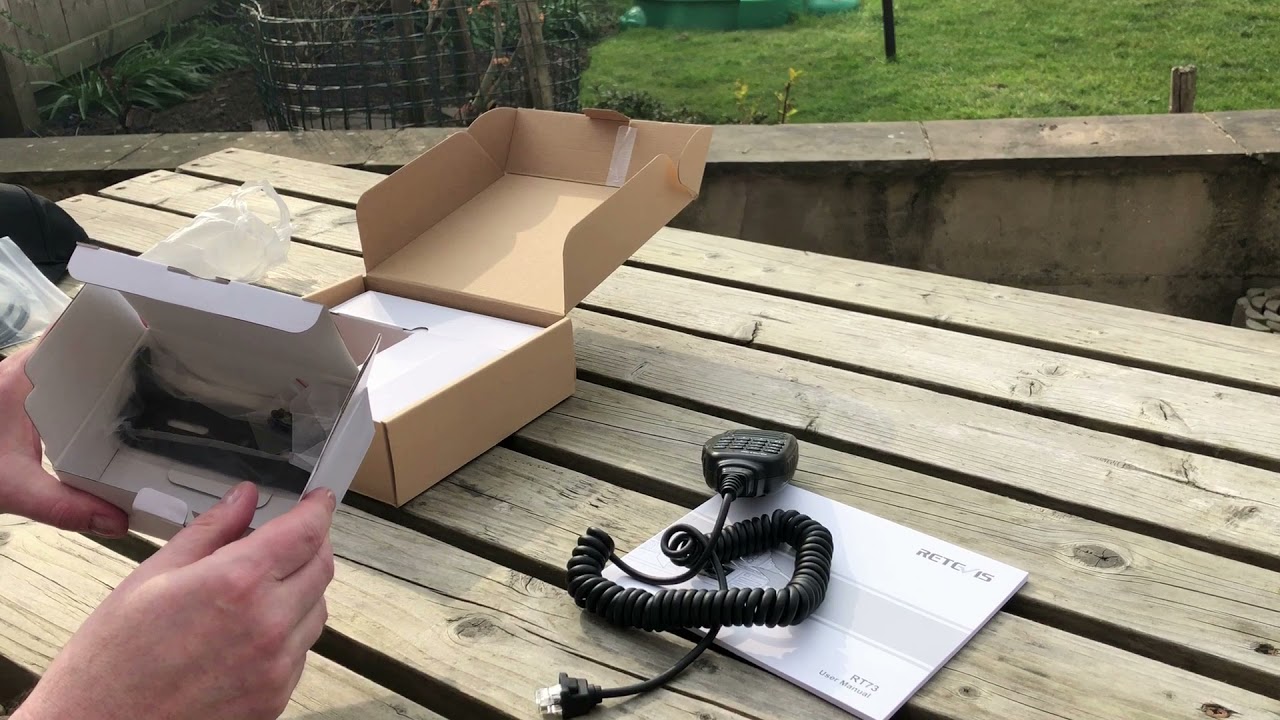 Unboxing the Retevis RT73 dual band DMR & Analogue transceiver