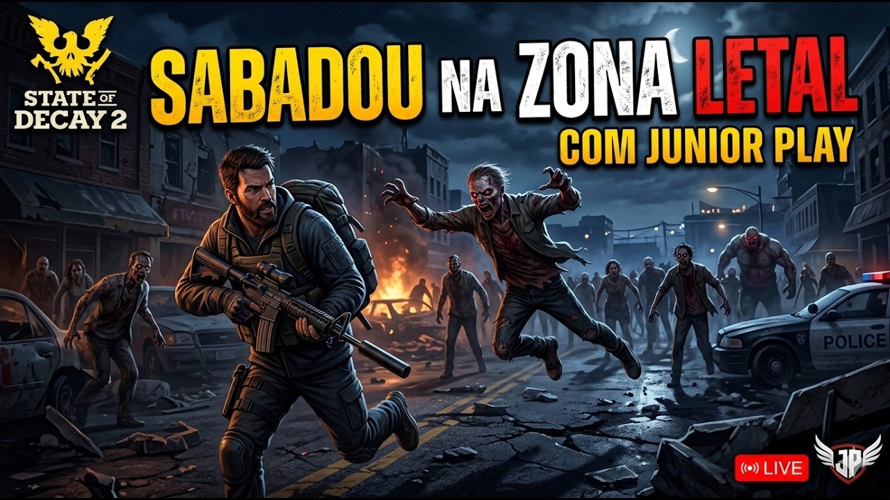 STATE OF DECAY 2 GAMEPLAY PT BR XBOX SÉRIES SABADOU NA ZONA LETAL COM JUNIOR PLAY!!!