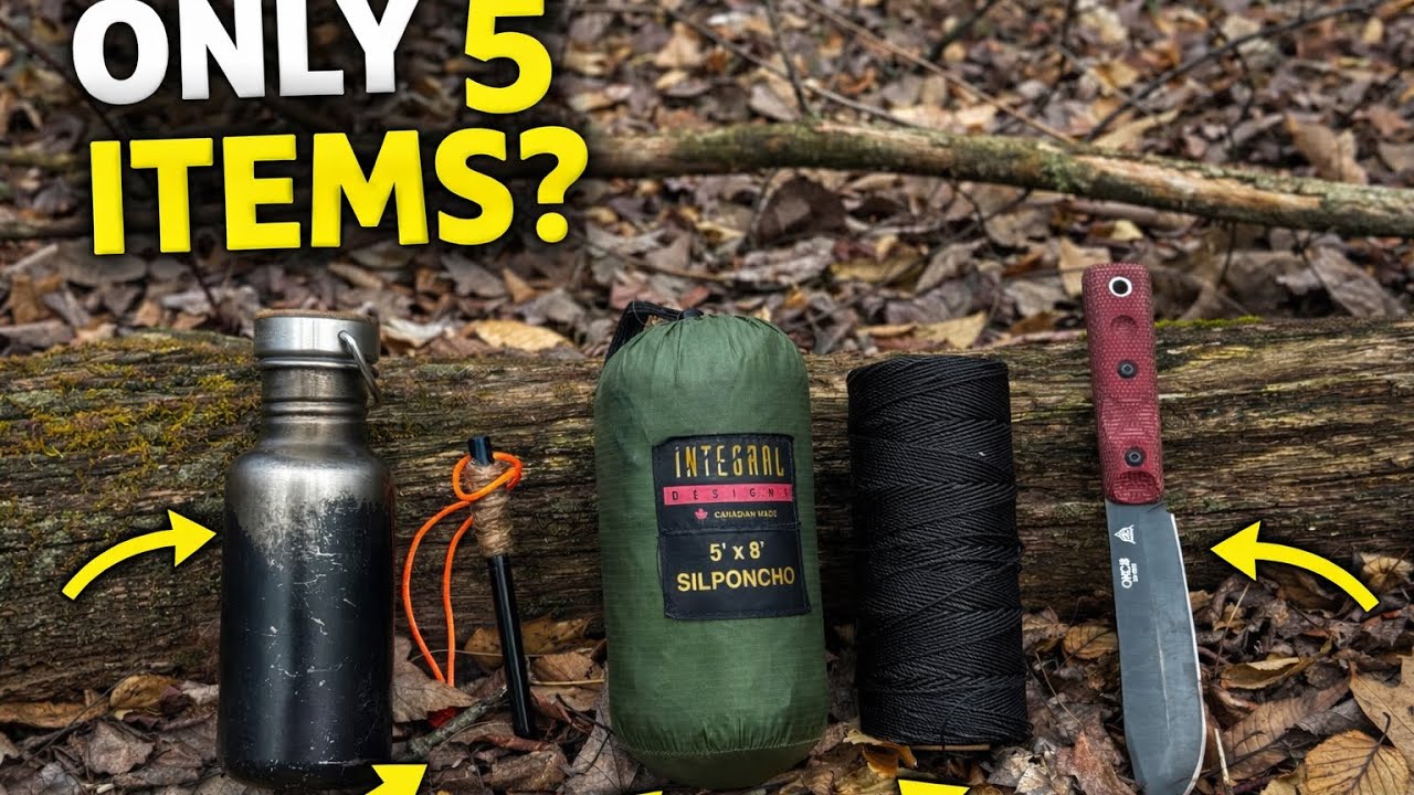 5 предметов, необходимых для комплекта выживания в дикой природе