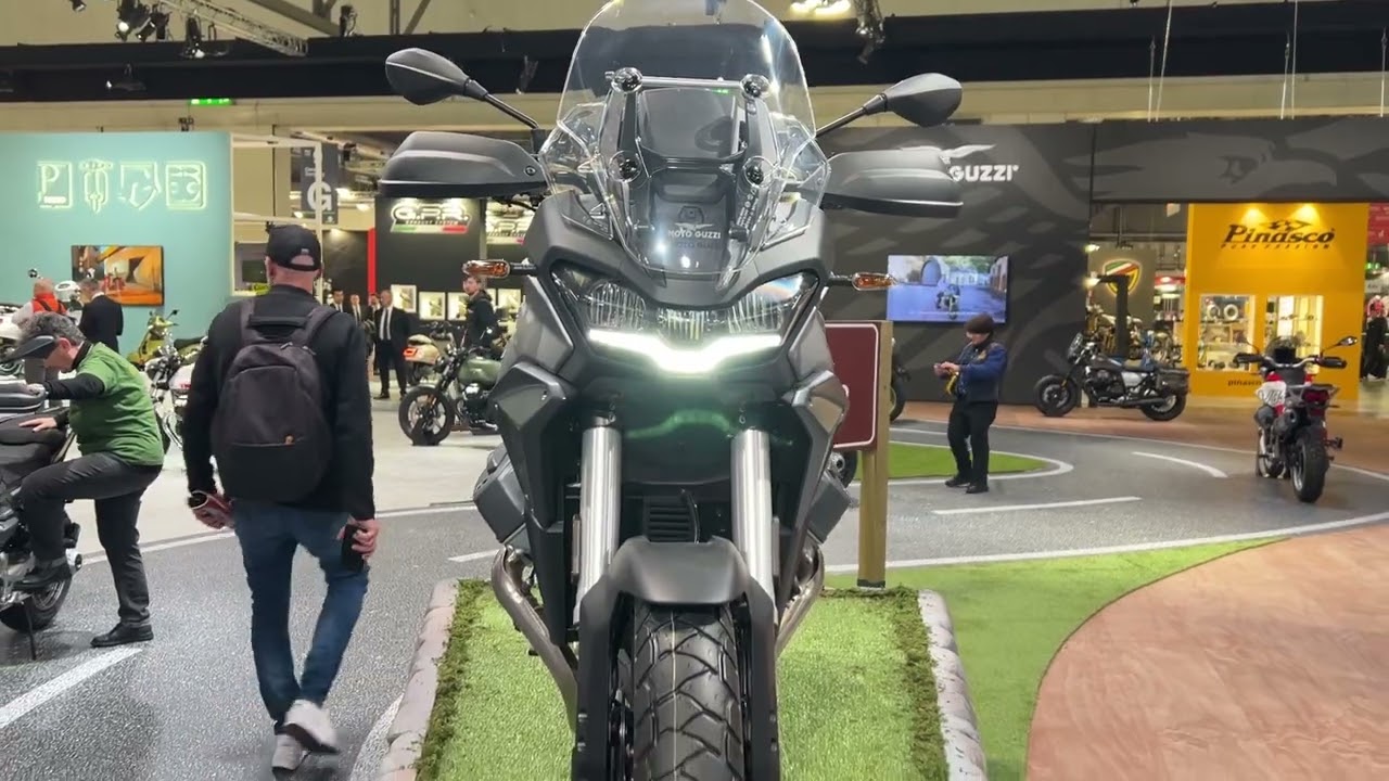2024 Moto Guzzi  Stelvio Walkaround   EICMA 2023 World Premiere