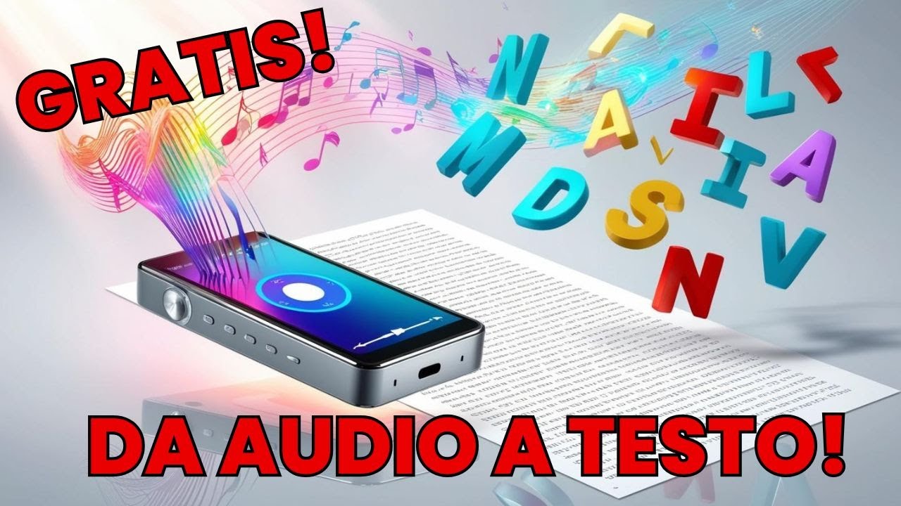 Come TRASCRIVERE e SBOBINARE qualsiasi AUDIO gratis e facile con l'AI di Google e NotebookLM
