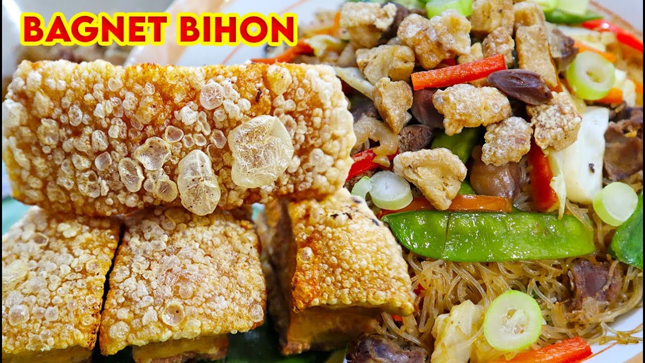 HOW TO MAKE BAGNET BIHON | EASY PANSIT BIHON BAGNET RECIPE | BAGNET PANCIT