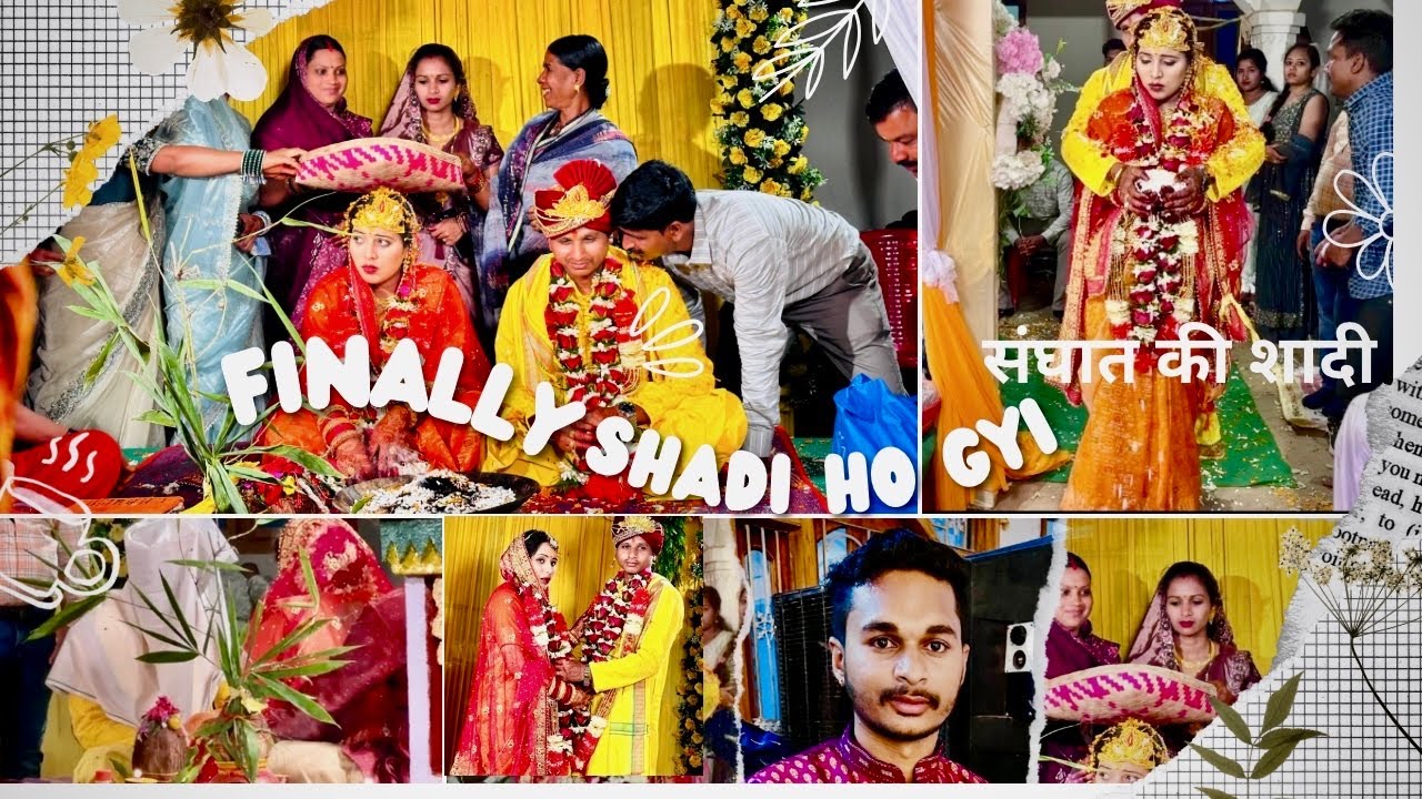 Finally Sanghat ki shadi ho gyi 🥰 | Indian wedding