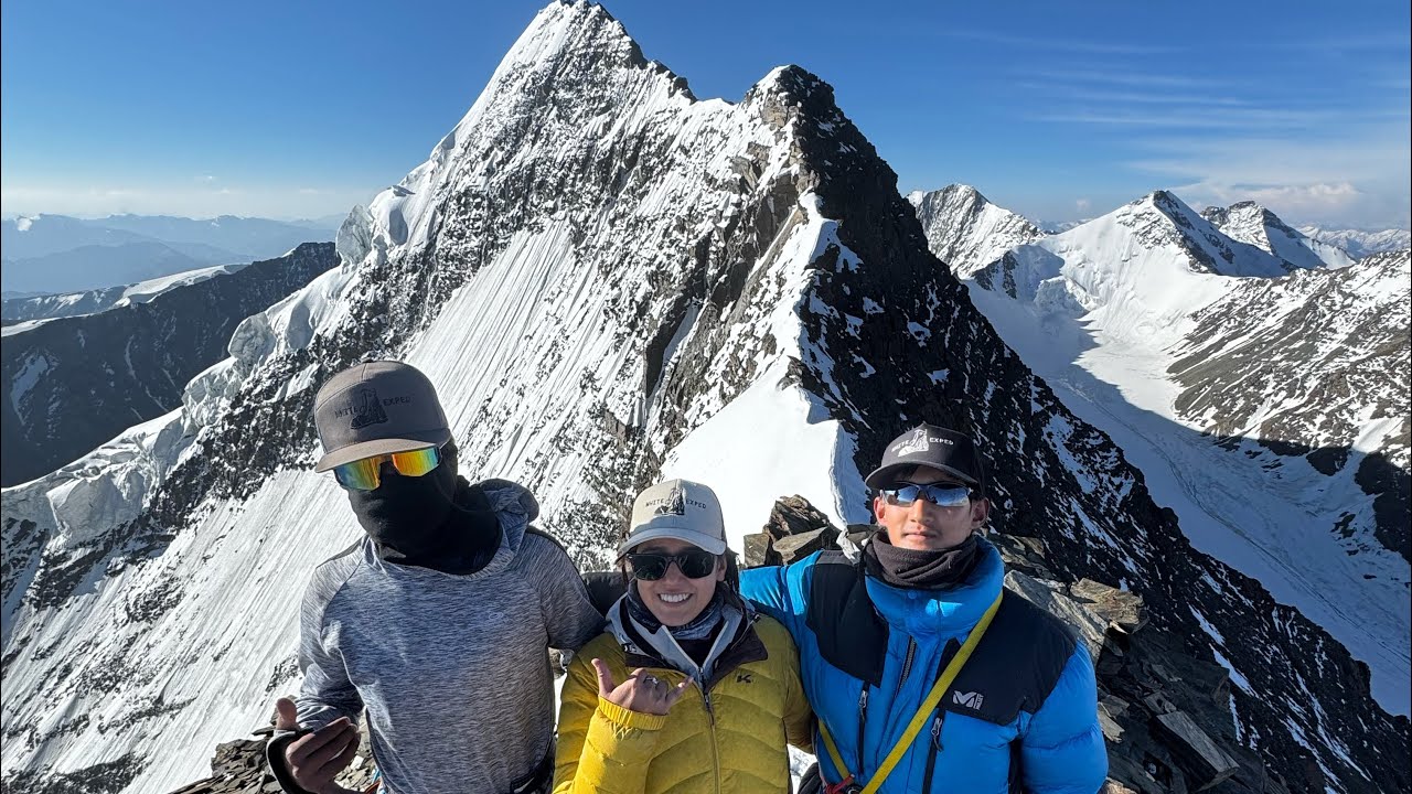Kangyatse 1 and 2 2025 first summit by White Expedition