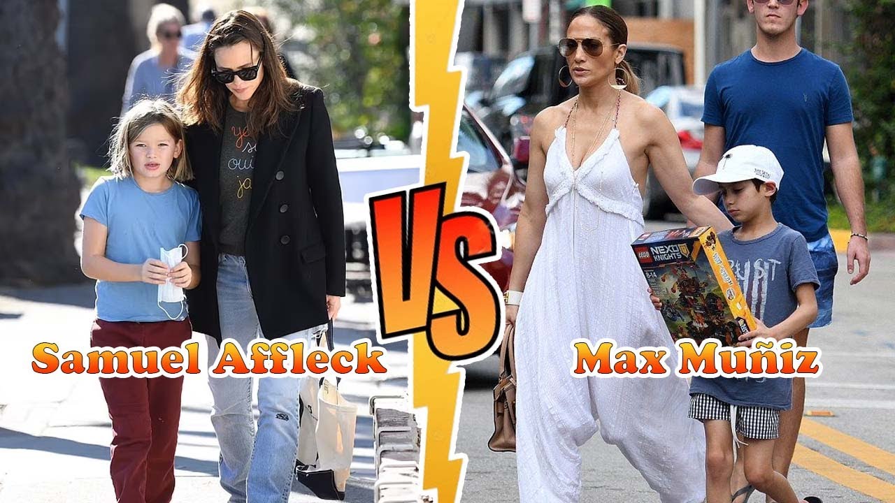 Samuel Affleck (Jennifer Garner's Son) Vs Max Mu&ntilde;iz (J. Lo's Son) Transformation ★ From 00 To Now