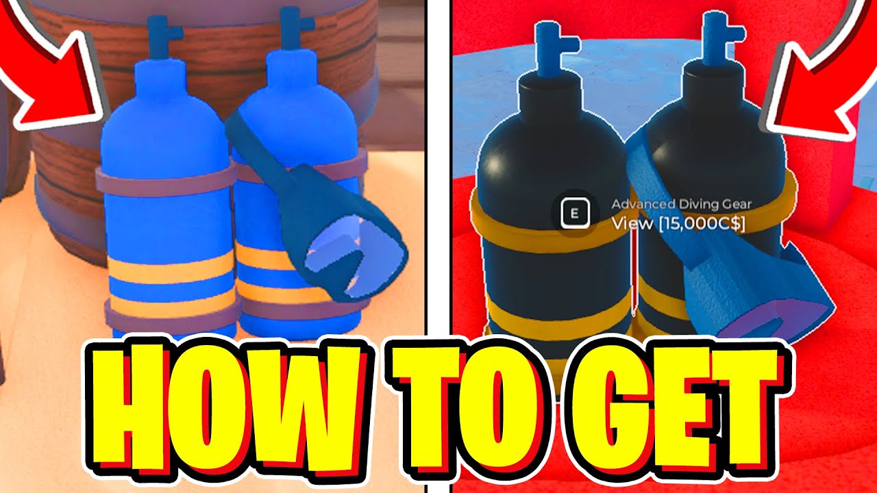 How To GET DIVING GEAR In Fisch! Roblox