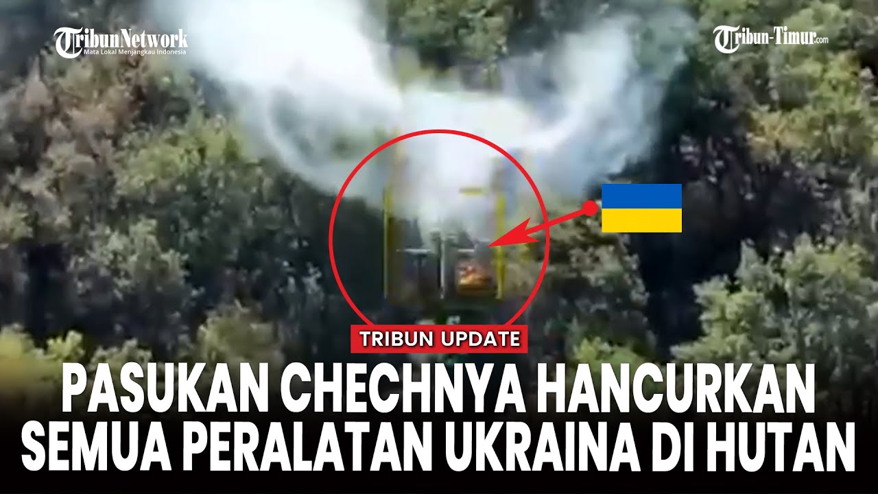 Drone FPV Chechnya Hantam Parit Ukraina, Starlink dan Amunisi Ikut Luluh Lantak