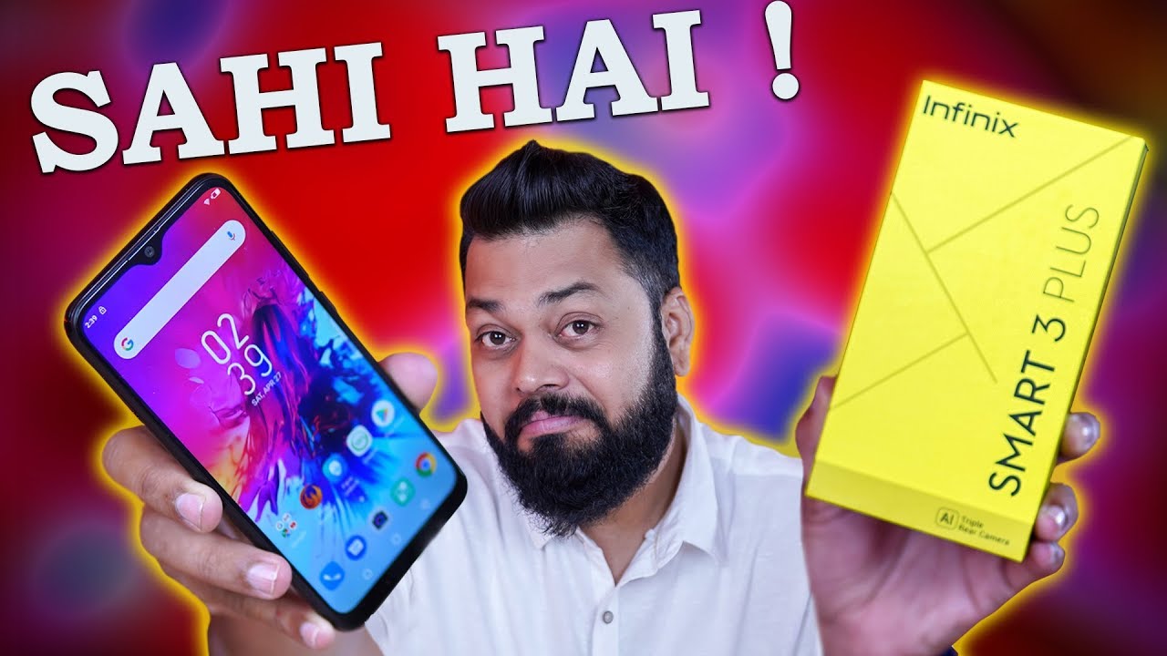 Infinix Smart 3 Plus Unboxing ⚡ ₹7000 में इतना सब !!