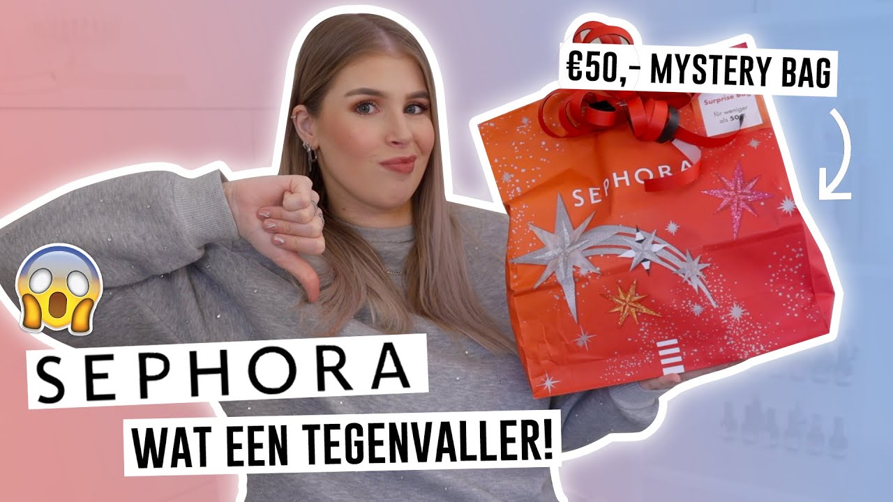 &euro;50,- SEPHORA MYSTERY BAG UNBOXING 🛍️😱 | Make Me Blush