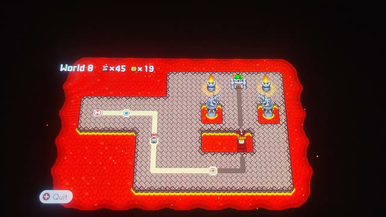 World #8 super Mario Bros u