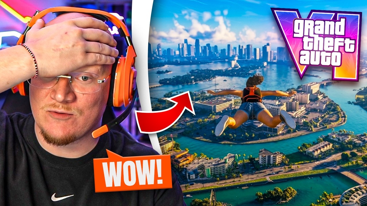 DZINOLD REAGUJE NA OFICJALNY GAMEPLAY GTA VI!