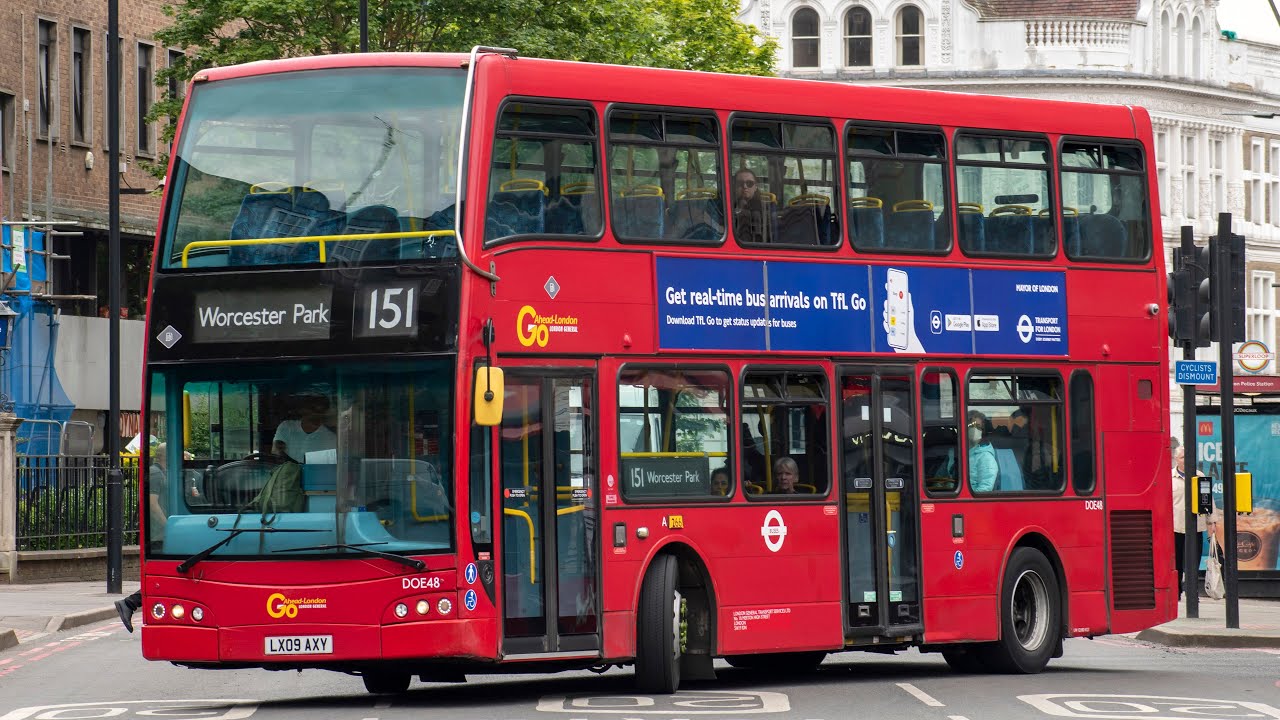Go Ahead London General ADL E400 Trident Optare Olympus (DOE48 LX09AXY)