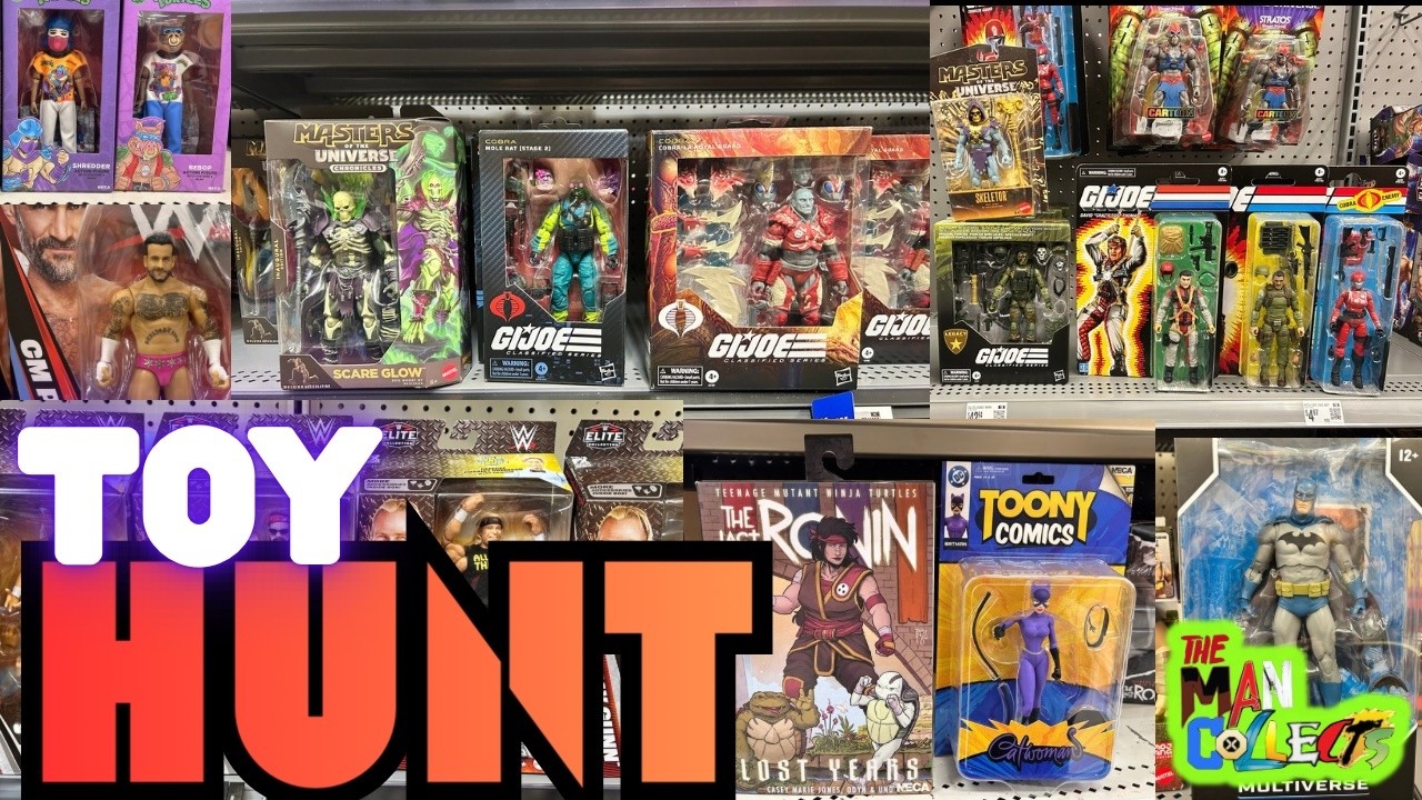 Поиск игрушек | В Walmart и Target полно всего! NECA, GI Joe, DC, Marvel Legends, WWE&hellip; Ого! #игру...