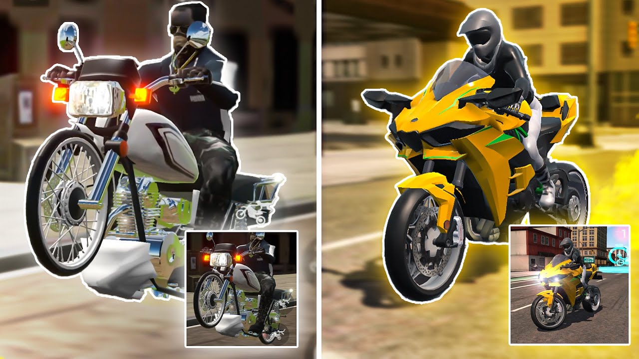 BİRBİRİNDEN FARKLI MOBİL MOTOSİKLET OYUNLARI OYNADIM !!