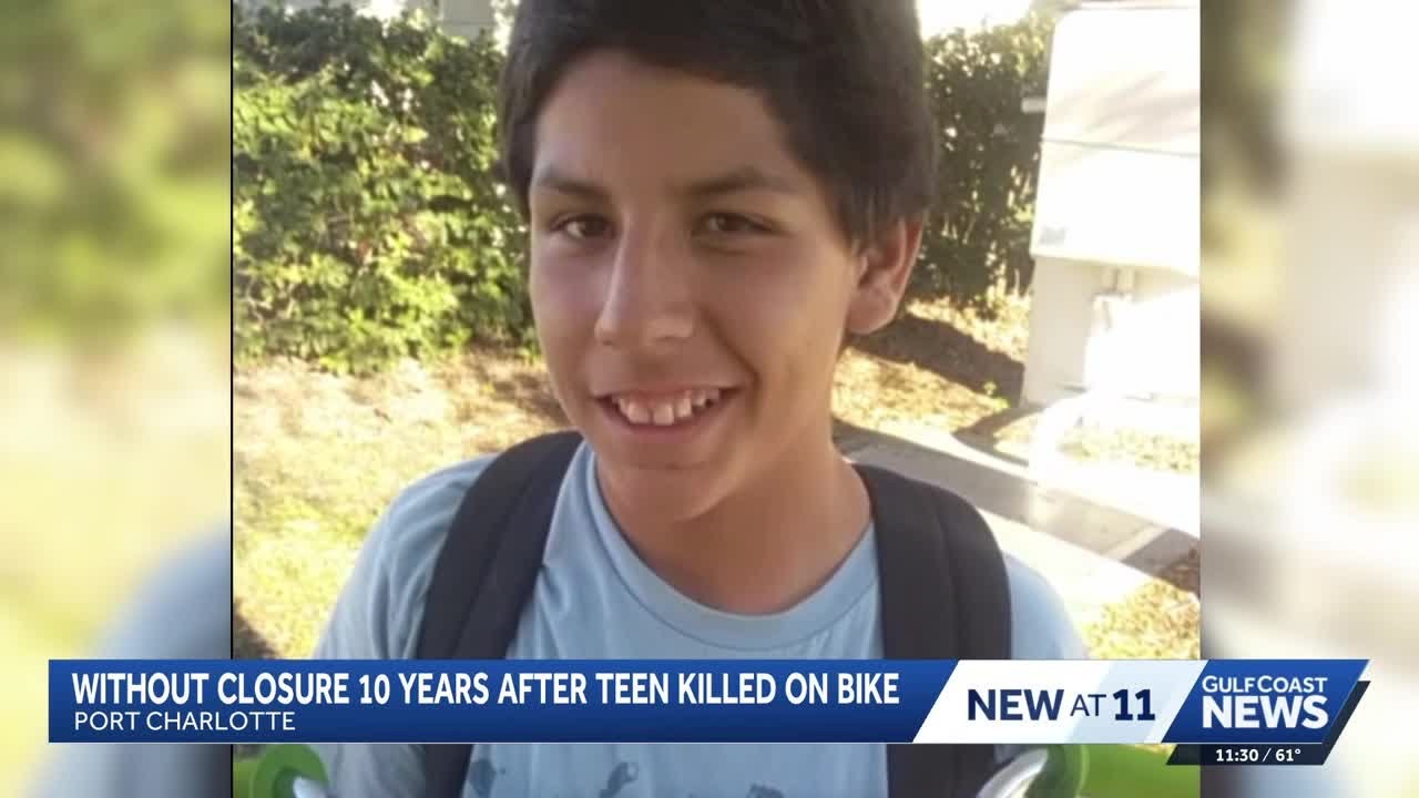 A decade without justice: Family of 14-year-old Port Charlotte hit-and-run victim speaks out