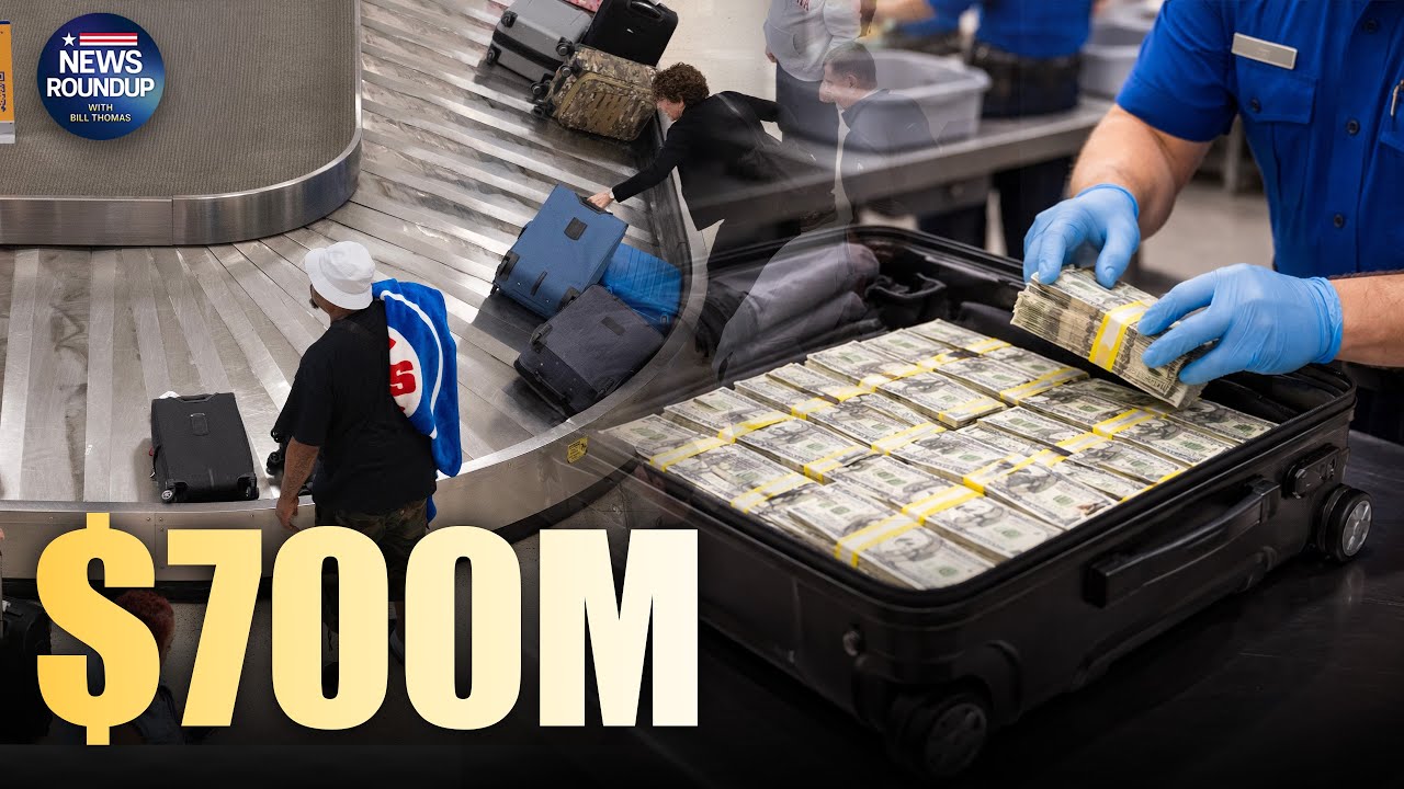 Feds Find Nearly $700M in Somali Suitcases Cash Leaving Minneapolis Airport | News Roundup