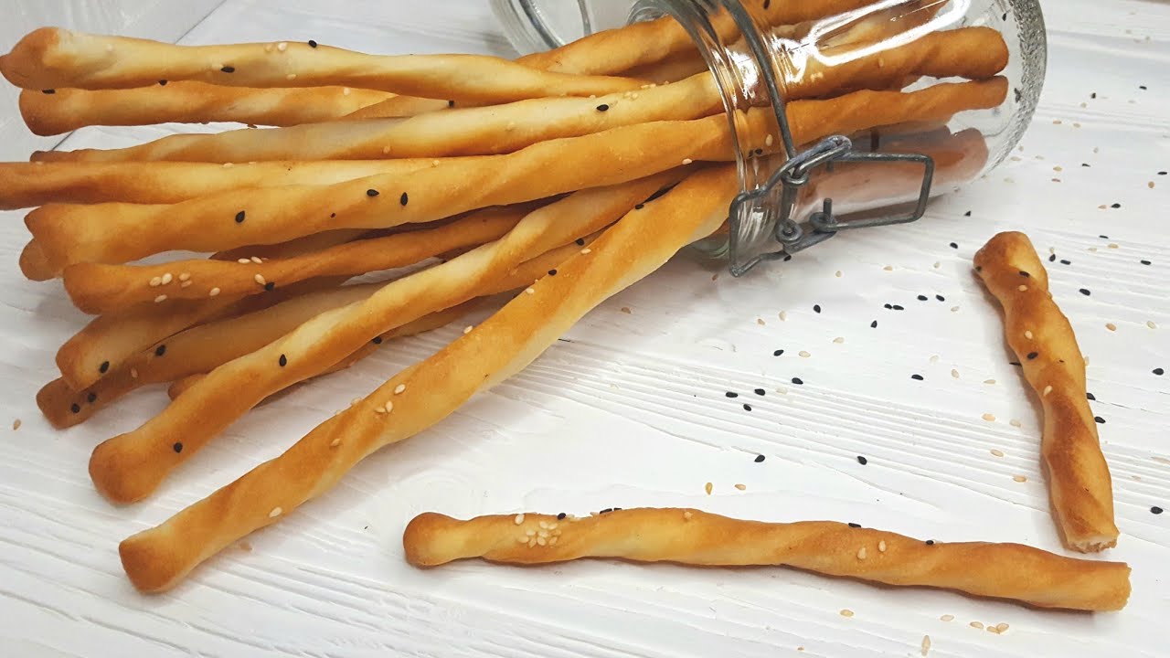 ХЛЕБНЫЕ ПАЛОЧКИ🥖ГРИССИНИ🥖ПРОСТОЙ рецепт🥖GRISSINI Recipe