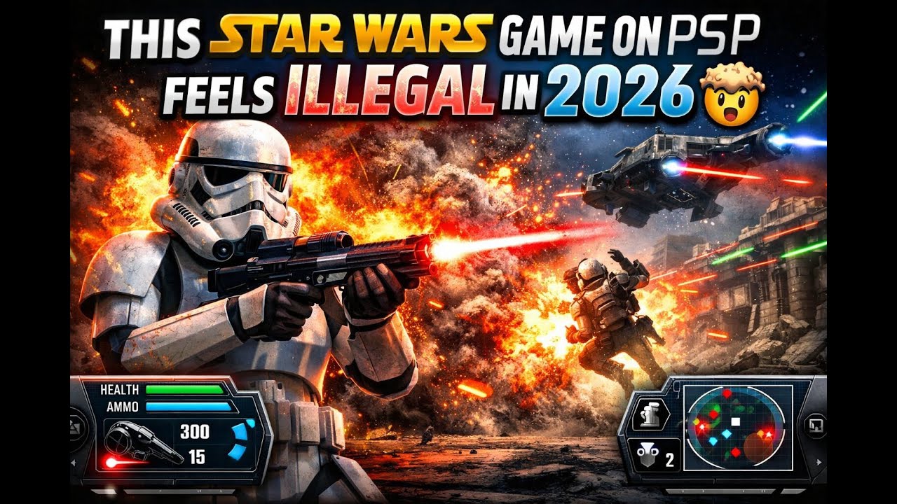 This Star Wars PSP Game Feels Illegal on a Tablet (Renegade Squadron)