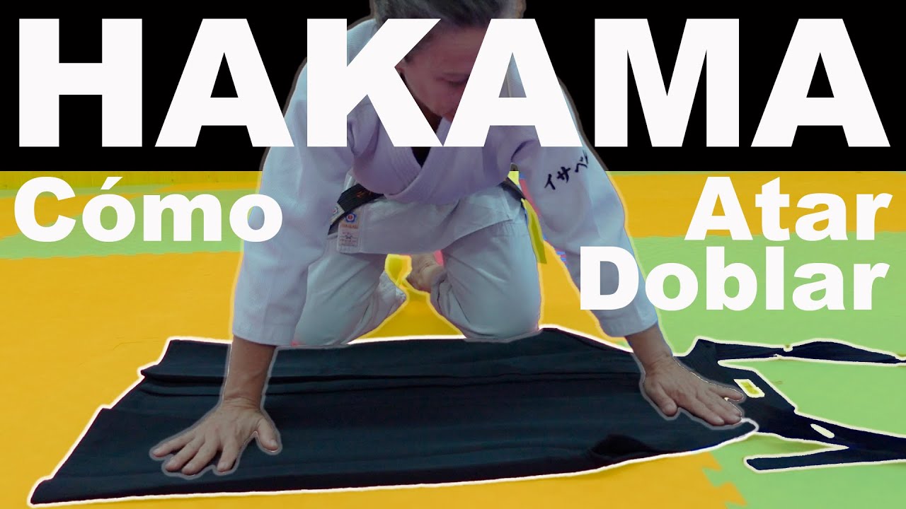 Cómo ponerse y doblar la hakama en Aikido