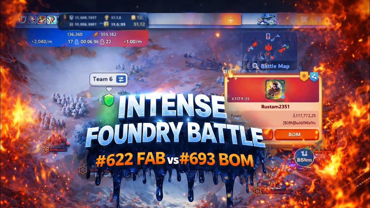 🥉 FAB vs BOM – A Brutal Foundry Defeat