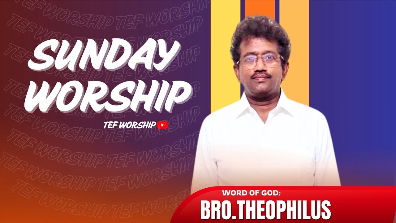 SUNDAY EVENING WORSHIP|| 08-02-2026 || WORD OF GOD : Bro. THEOPHILUS