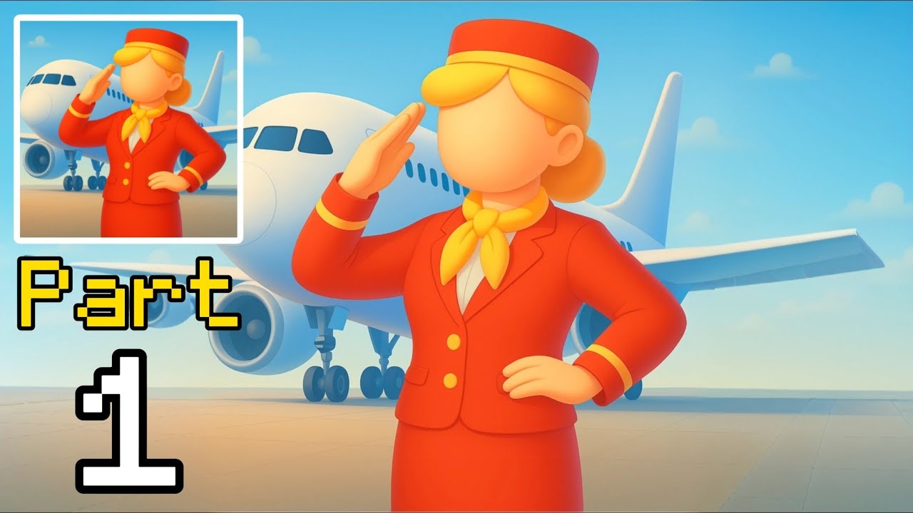 Airport Idle - Gameplay Walkthrough Part 1 - Fly Planes Earn And Expand (iOS, Android)