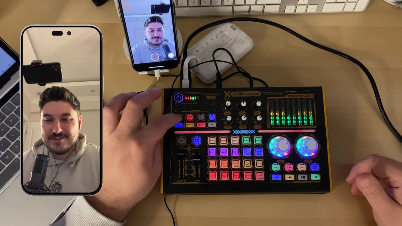 Oxid N8 ve 48V Phantom Podcast Youtuber Ses Kartı İnceleme